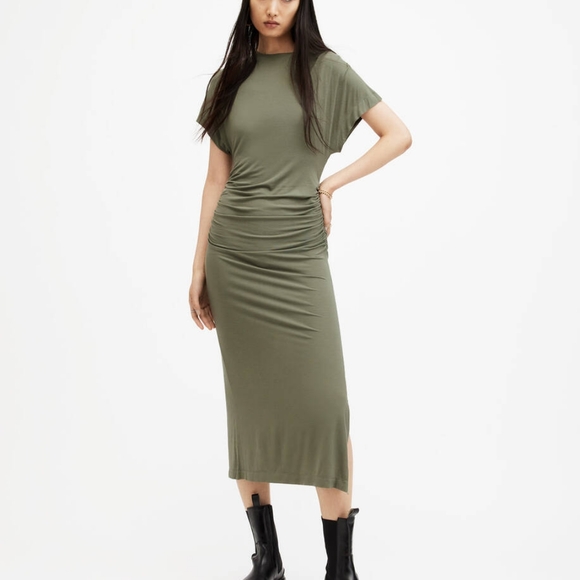 NWT All Saints Natalie Dress - Picture 3 of 6